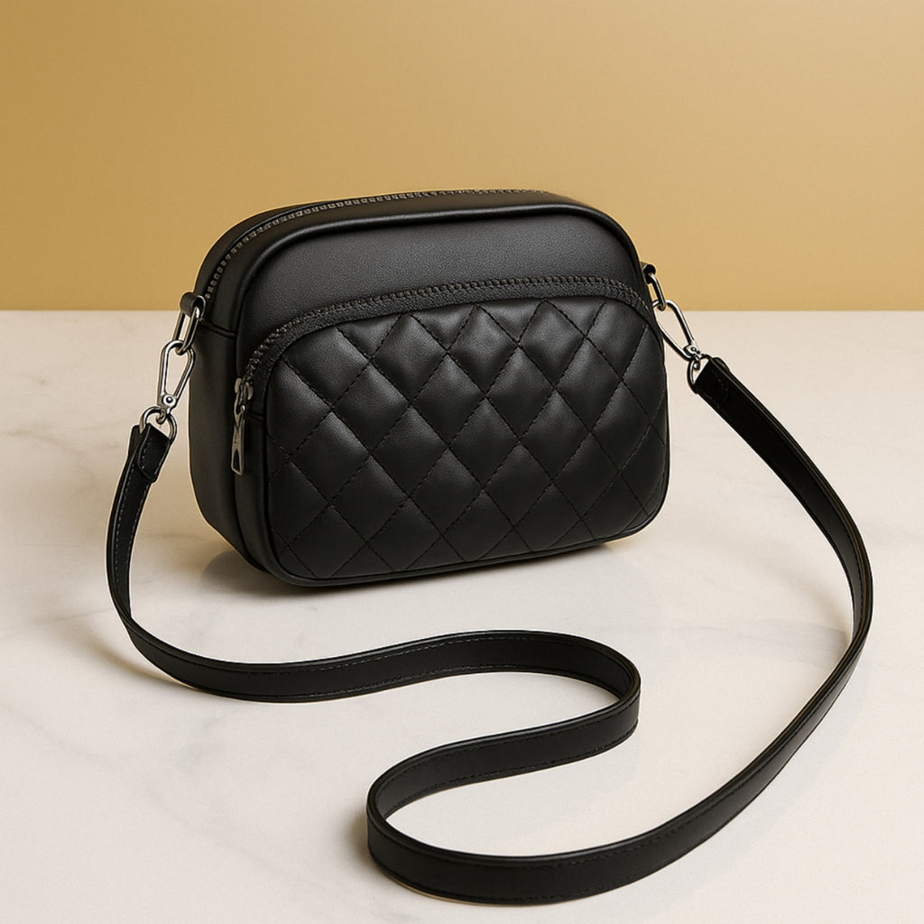Tasselle Leather Crossbody Bag
