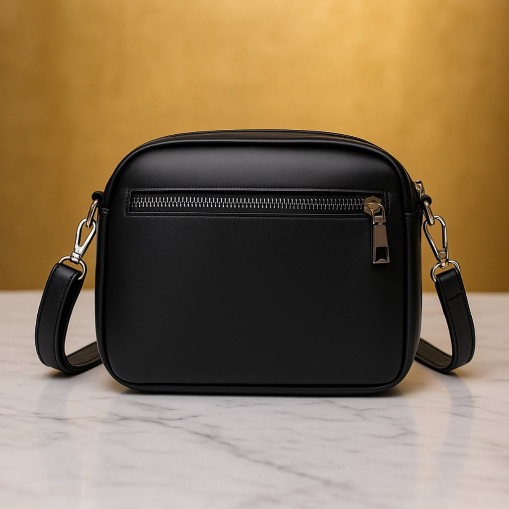 Tasselle Leather Crossbody Bag
