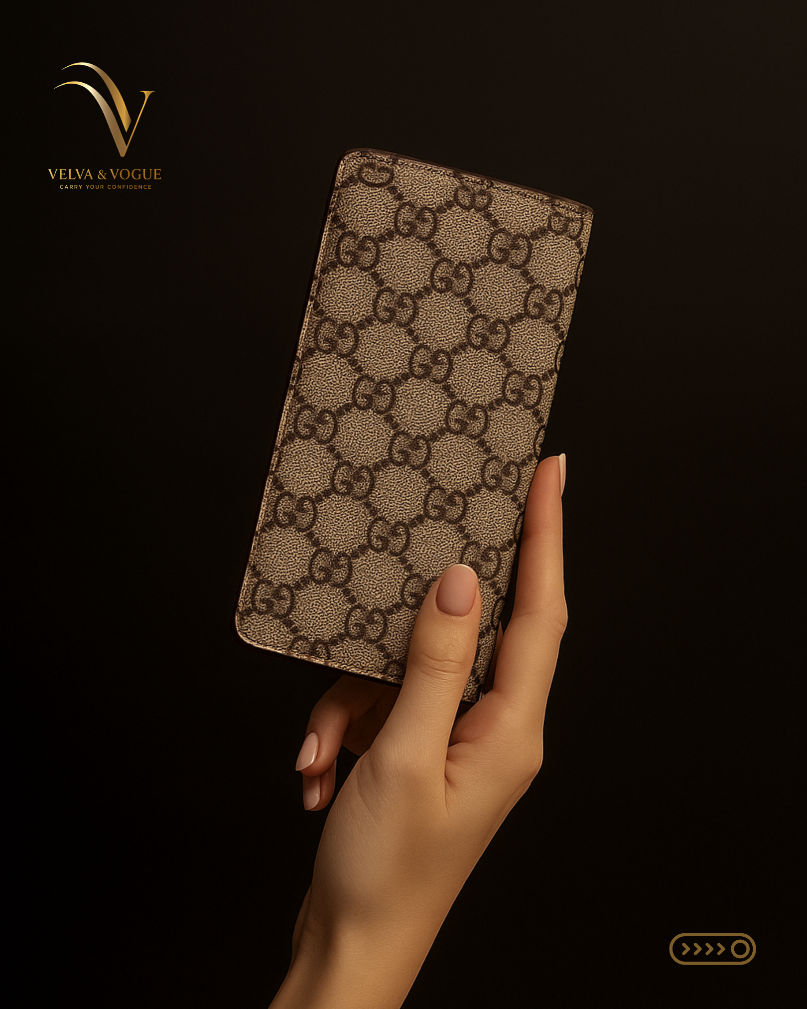 Tressa PU Leather Bi-Fold Wallet