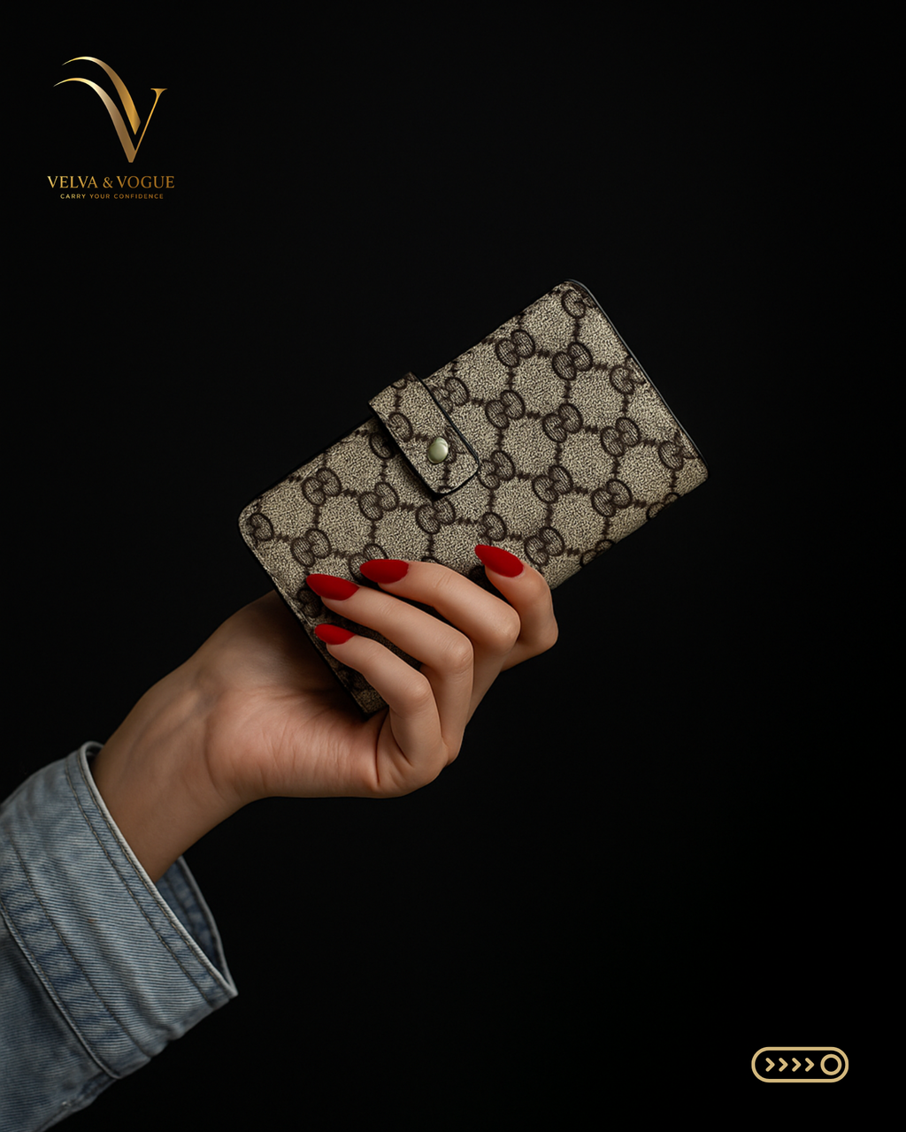 Tressa PU Leather Bi-Fold Wallet