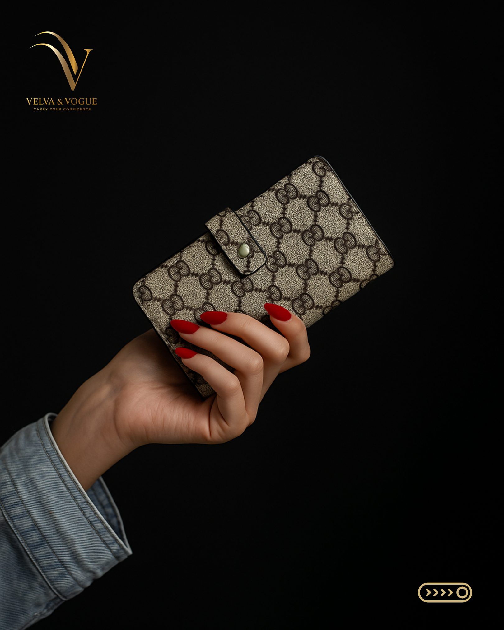 Tressa PU Leather Bi-Fold Wallet