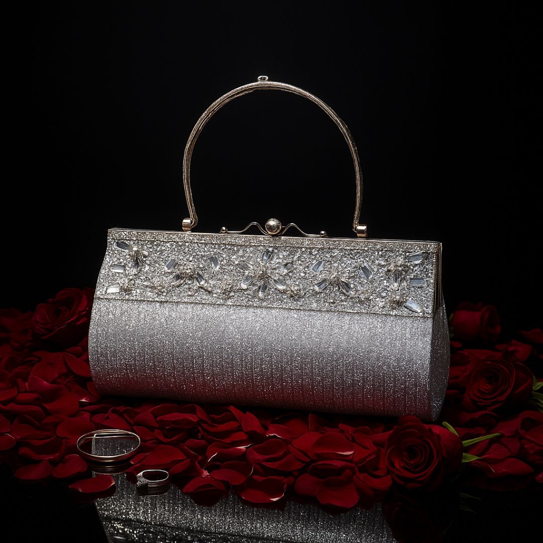 Lumina Bridal Embellished Purse