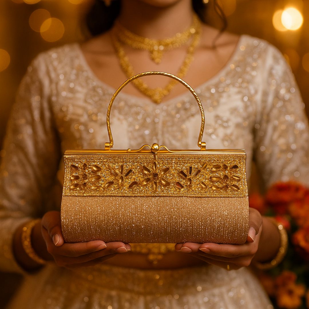 Lumina Bridal Embellished Purse