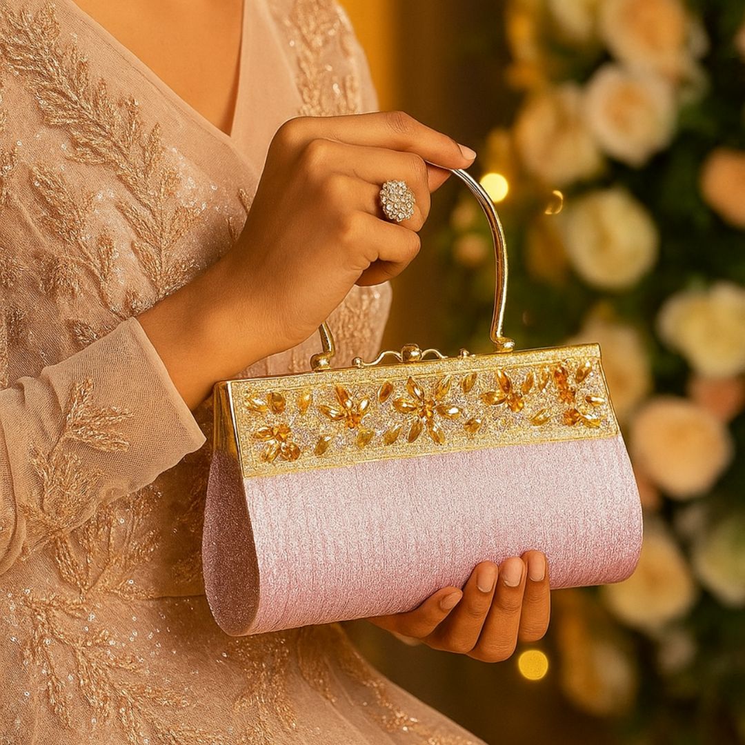 Lumina Bridal Embellished Purse