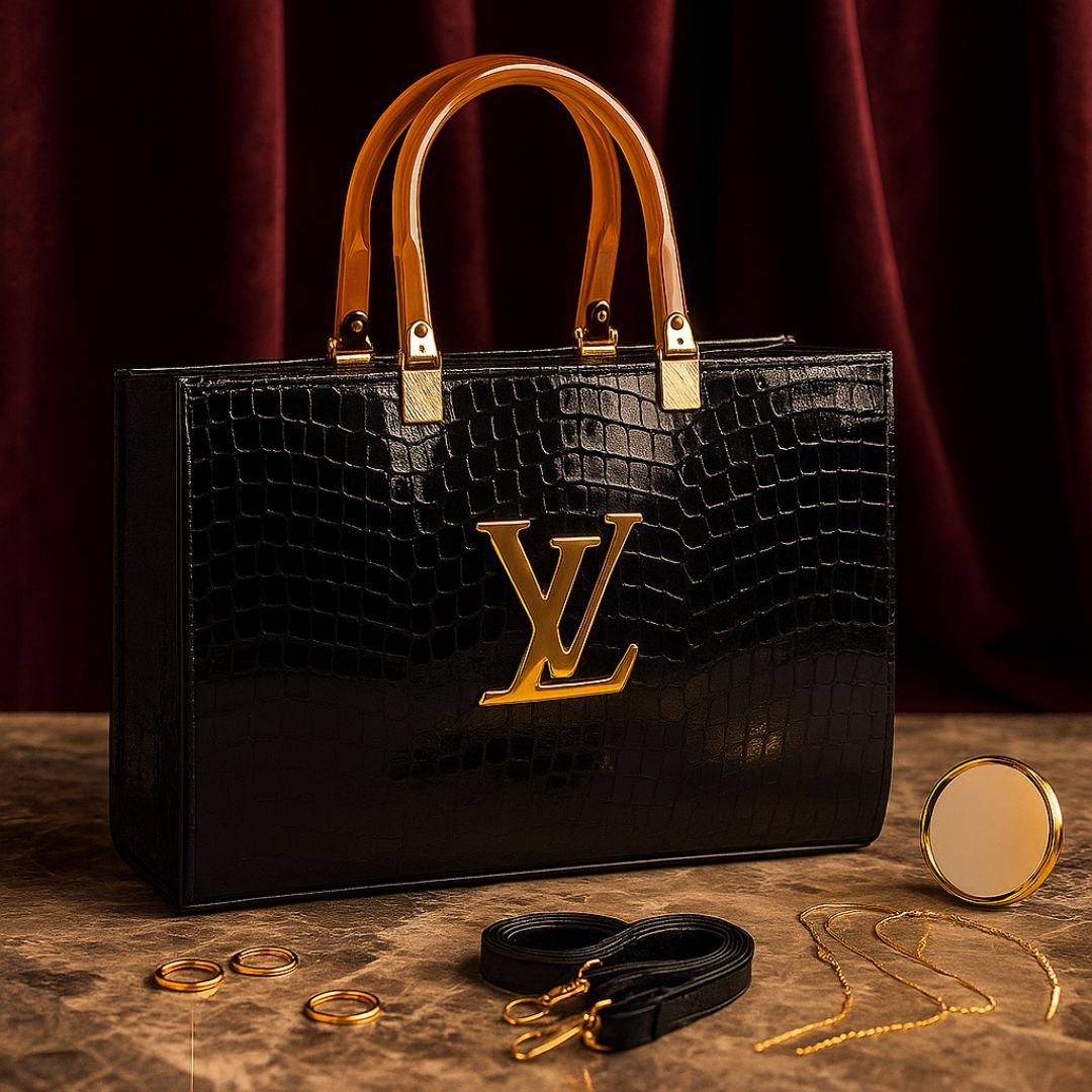NOBLEZA Textured Tote Bag