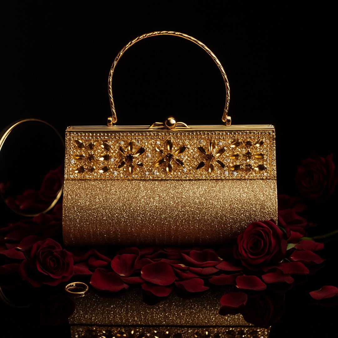 Lumina Bridal Embellished Purse