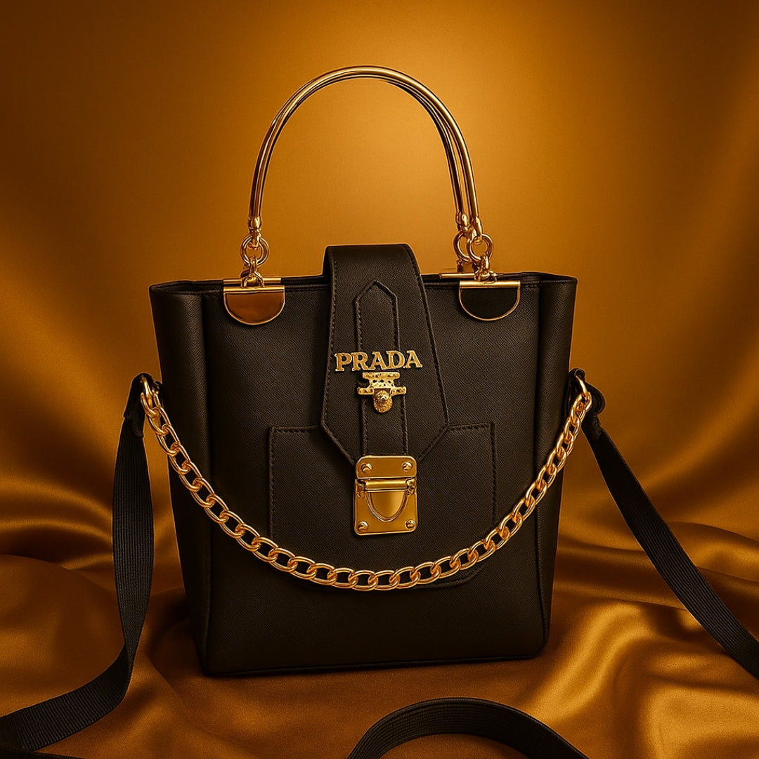 Empress Rexine Plain Shoulder Bag
