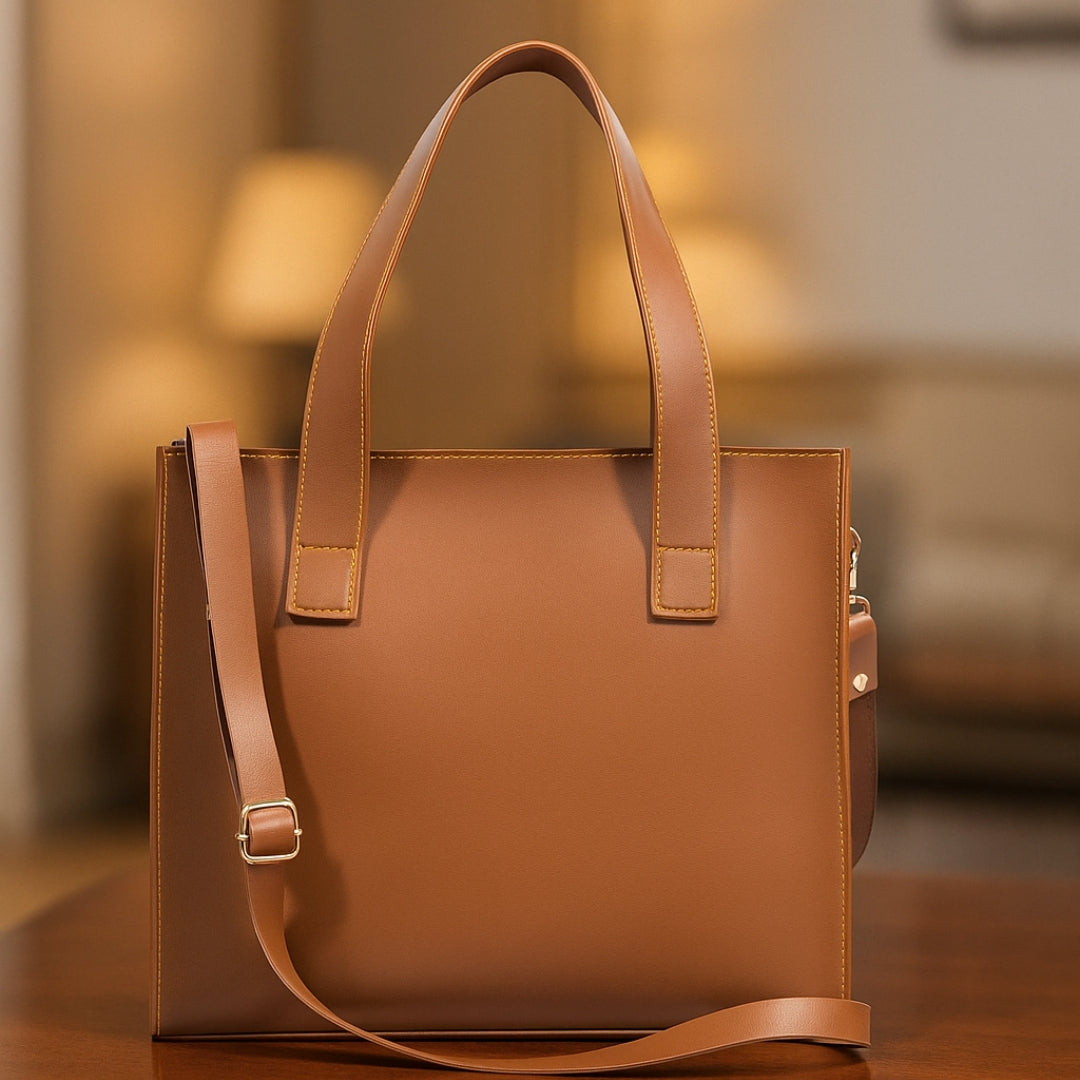 Vexa Pu Leather Baku Shoulder Bag