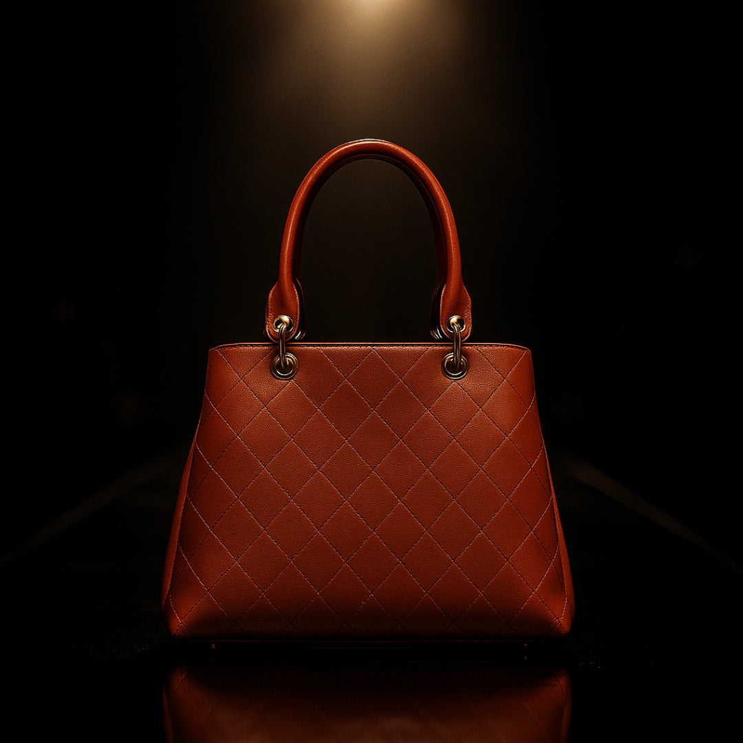 Choco PU Leather Handbag