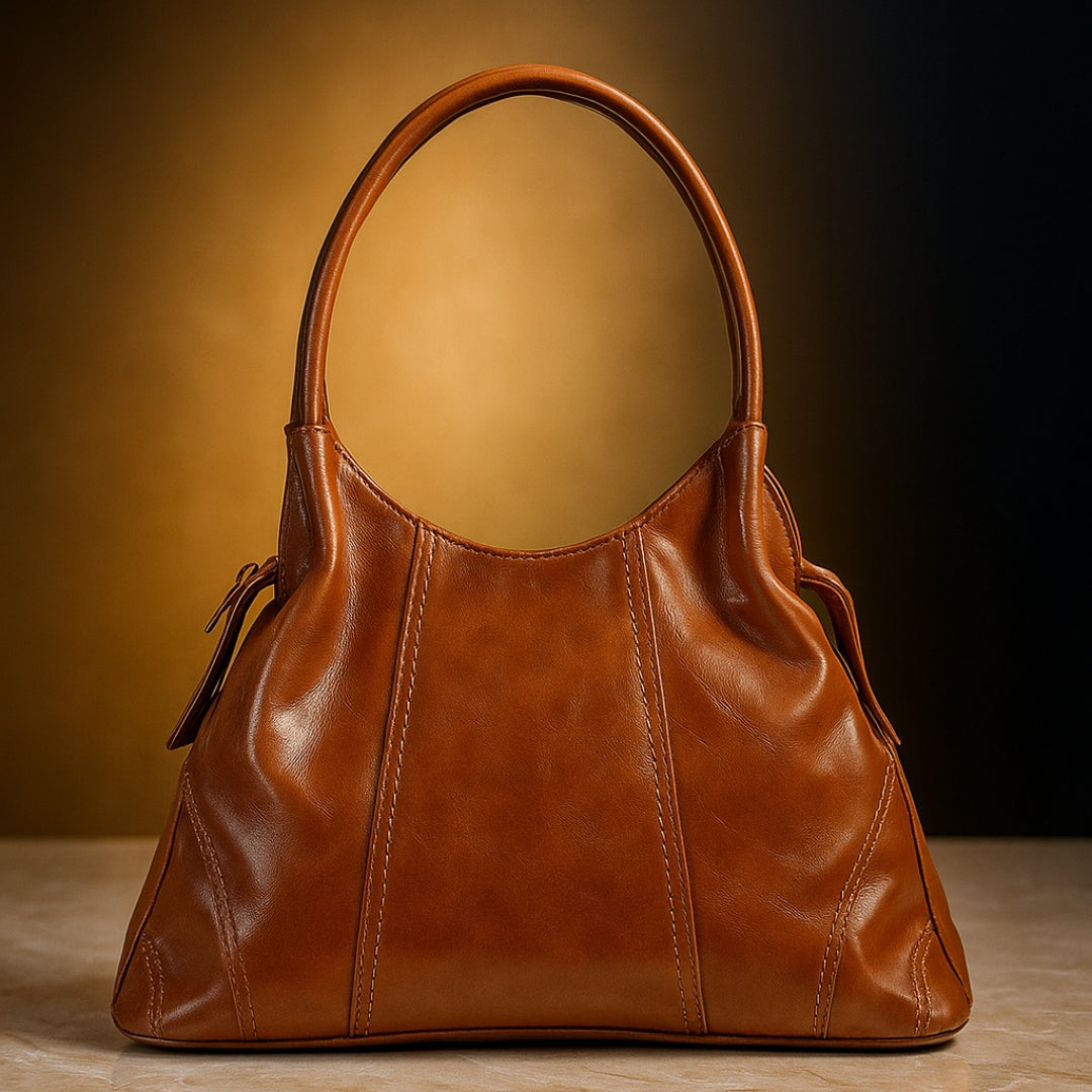 Miami Leather Shoulder Bag