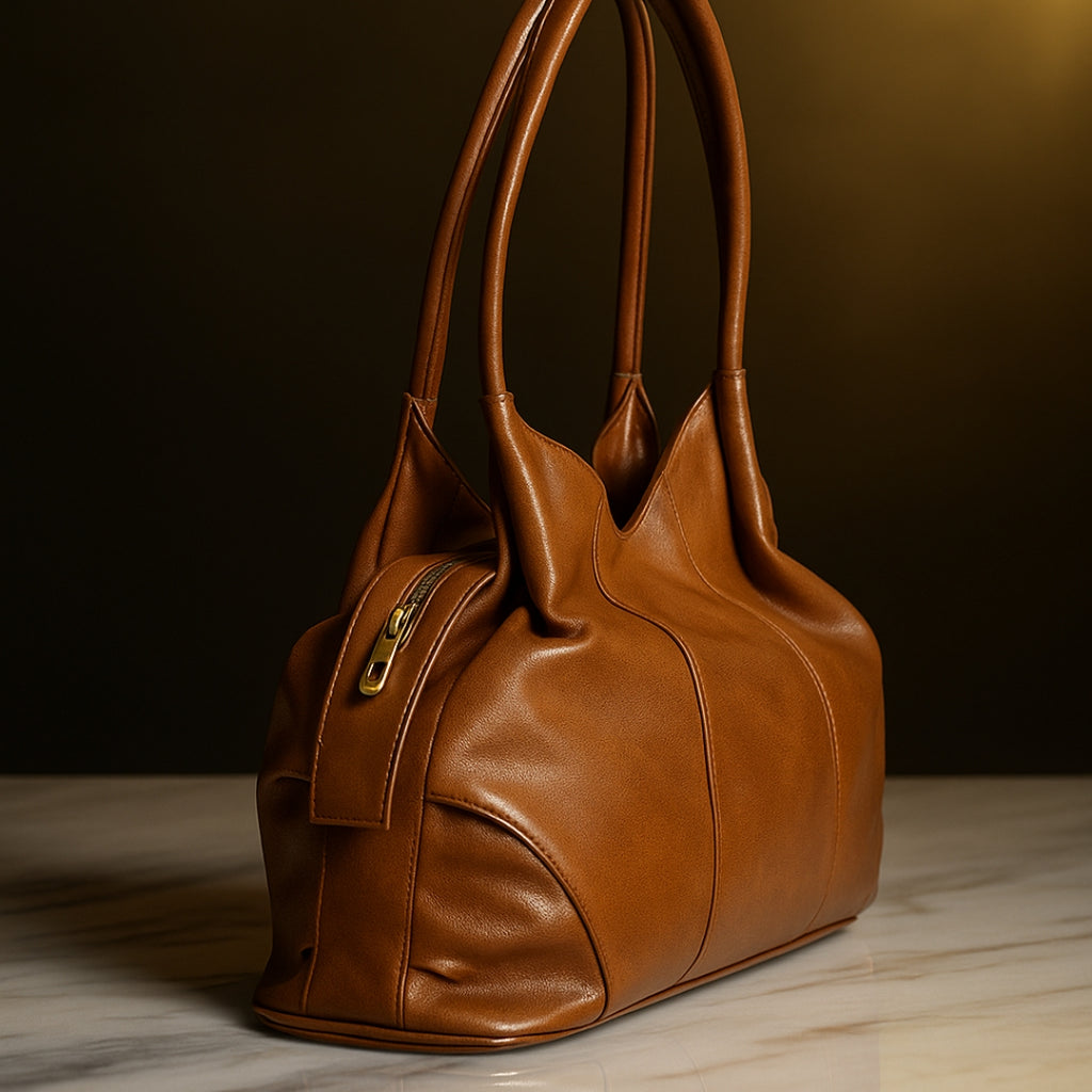 Miami Leather Shoulder Bag