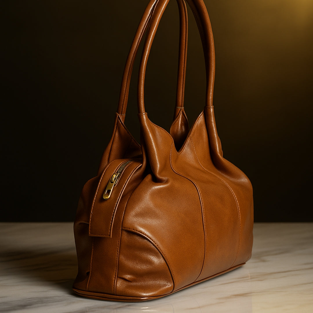 Miami Leather Shoulder Bag