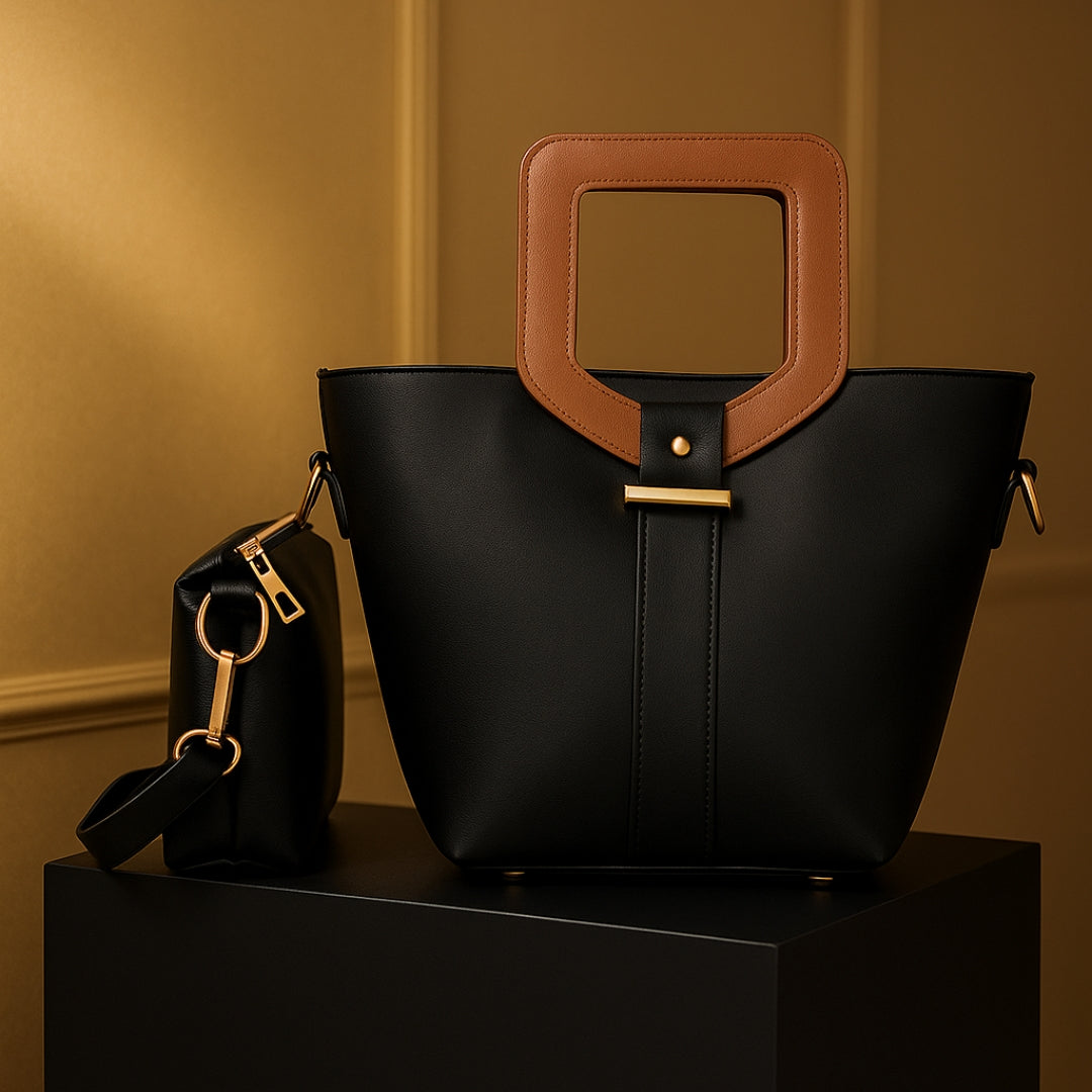 Veloria PU Leather Handbag