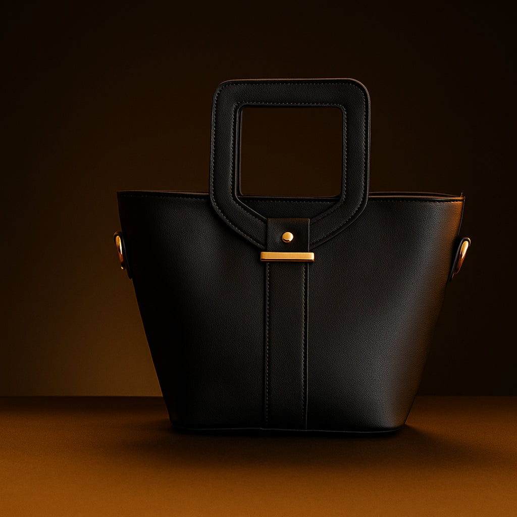 Veloria PU Leather Handbag