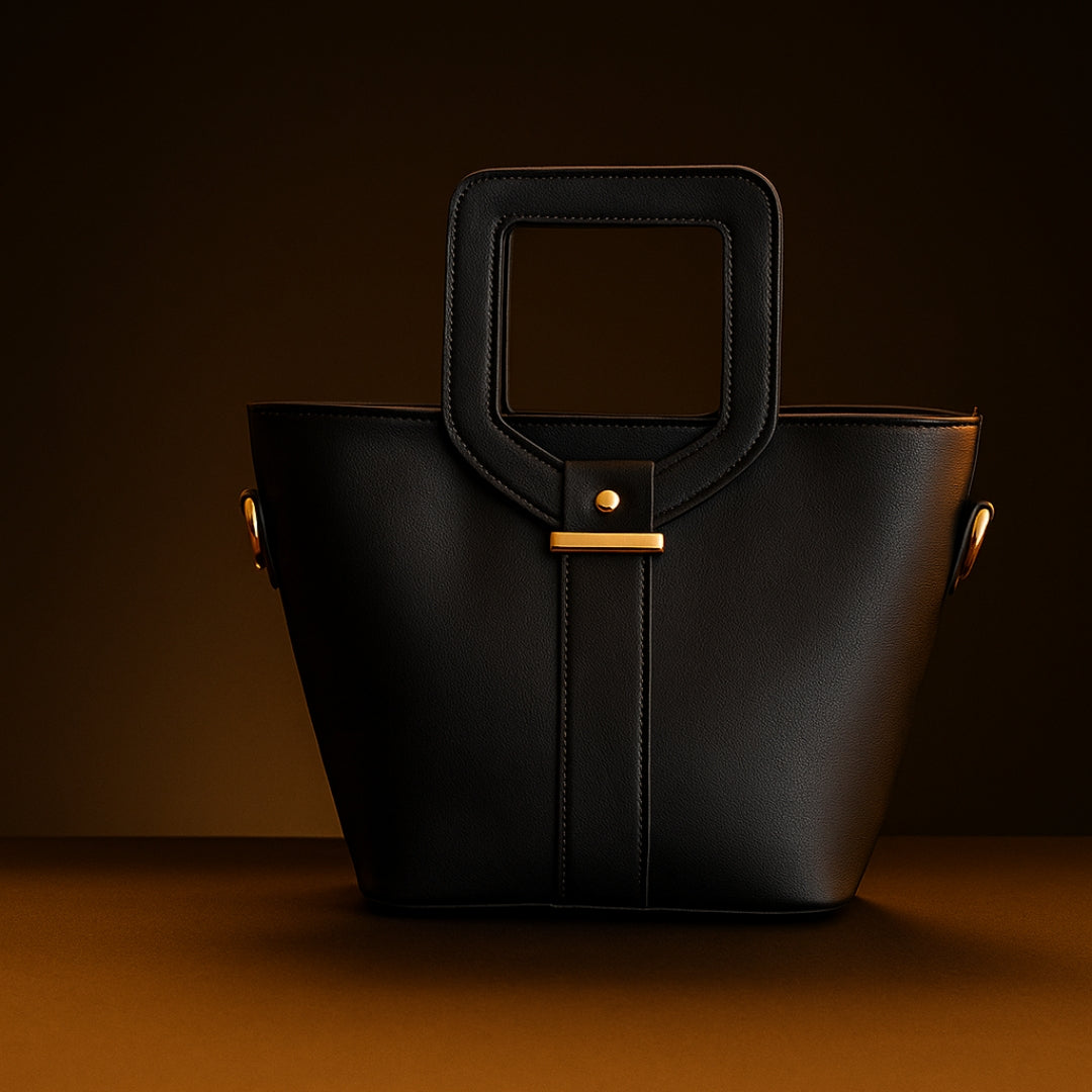 Veloria PU Leather Handbag
