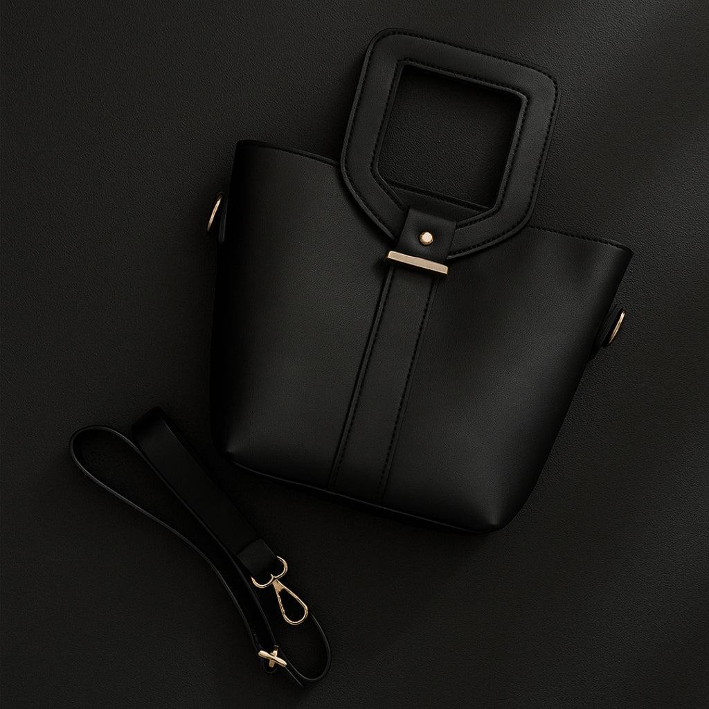 Veloria PU Leather Handbag