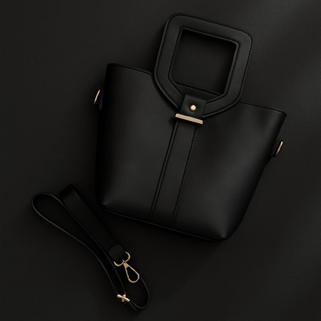 Veloria PU Leather Handbag
