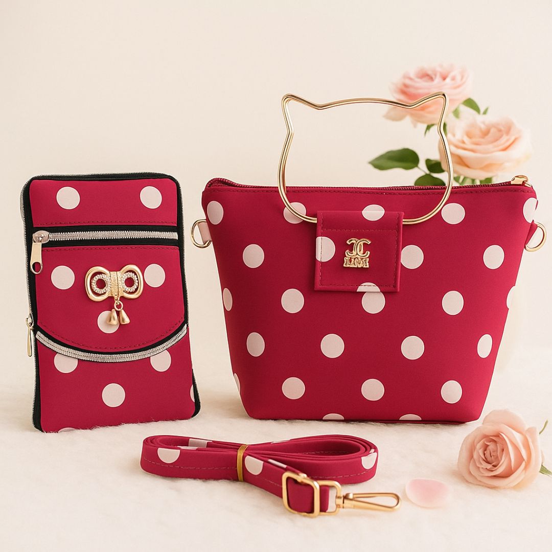 POLCA Hand Bag Set 2 Pc