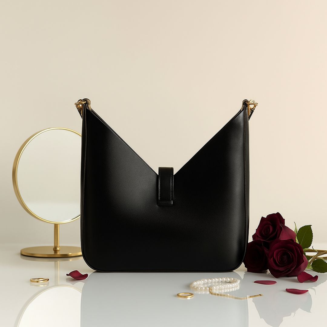 SONNET Leather Shoulder Bag