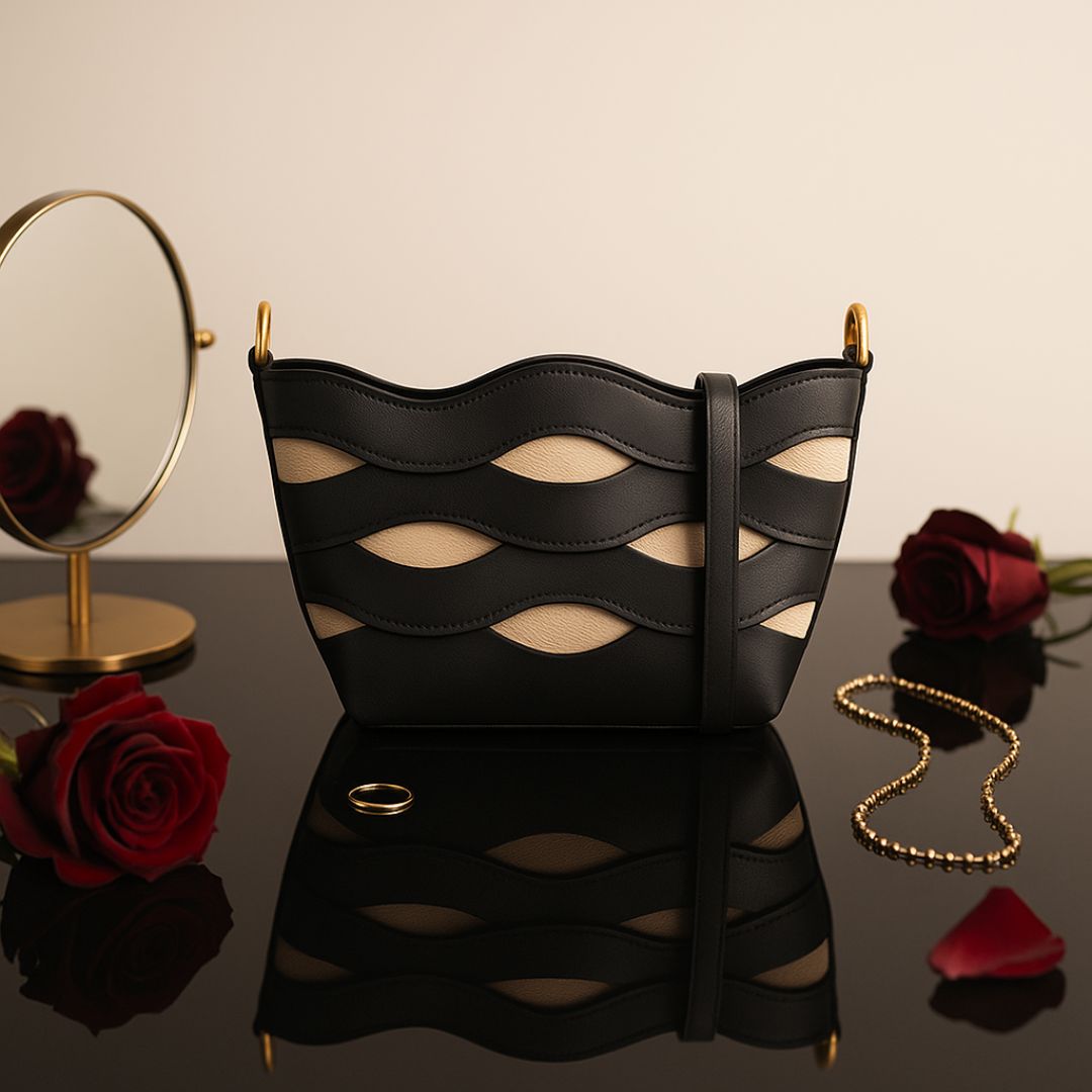 Marée Leather Crossbody Bag
